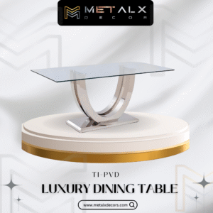Dining Table and Chair - MetalX Decor