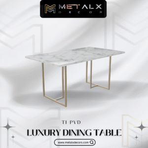Dining Table and Chair - MetalX Decor