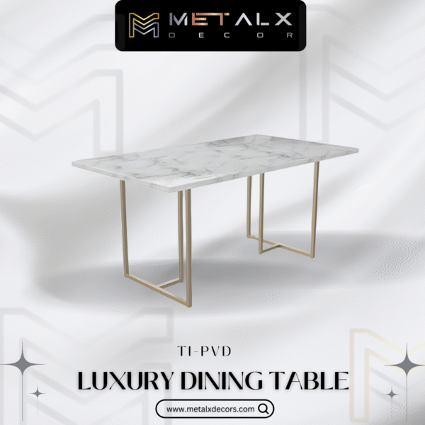 Dining Table and Chair - MetalX Decor