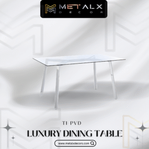 Dining Table and Chair - MetalX Decor