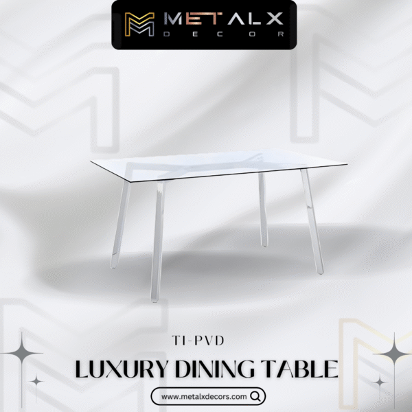 Dining Table and Chair - MetalX Decor