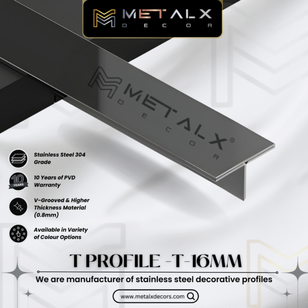 Stainless Steel T Profile – SS T Patti - Image 2