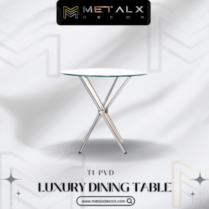 Dining Table and Chair - MetalX Decor