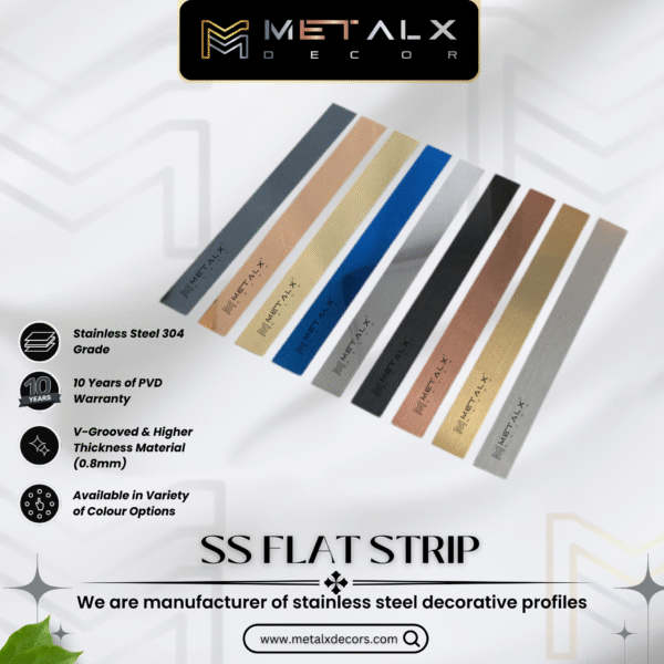 Stainless Steel T Profile Bronze – Premium SS T Patti & SS T Channel - Image 9