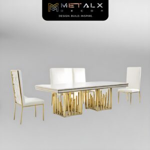 Dining Table and Chair - MetalX Decor