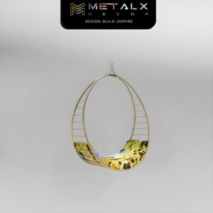 Luxury PVD Coated Stainless Steel Swing | MetalX Decor