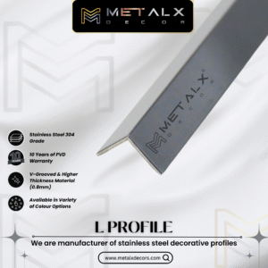 STAINLESS STEEL L PROFILE – SS L PATTI & L MOULDING